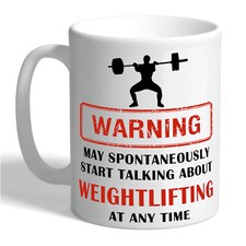 WEIGHTLIFTING WARNING Ceramic