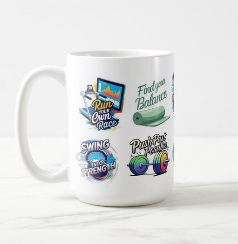 Coffee cup for - gym, lovers