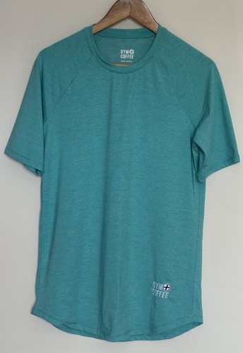 Gym coffee mens small - mens, aqua
