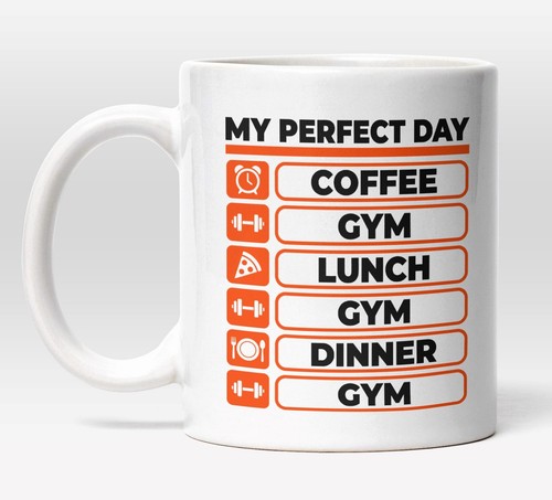 Perfect day coffee gym - my,