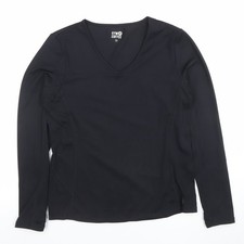 Gym+Coffee Womens Black Long