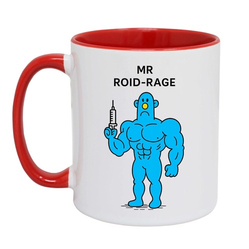 Roid rage funny gym - mr, mug