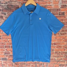 Gym Coffee Blue Polo Shirt